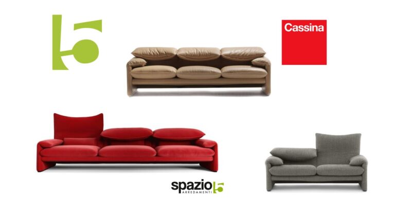 Maralunga di Cassina: il divano che ha rivoluzionato il comfort dal 1973